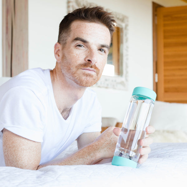 VitaJuwel inu! CRYSTAL | The Original DIY Crystal Water Bottle with Clear Quartz