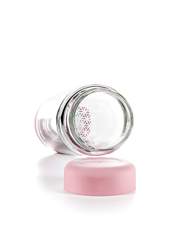 VitaJuwel inu! ROSE | The Original DIY Crystal Water Bottle with Rose Quartz