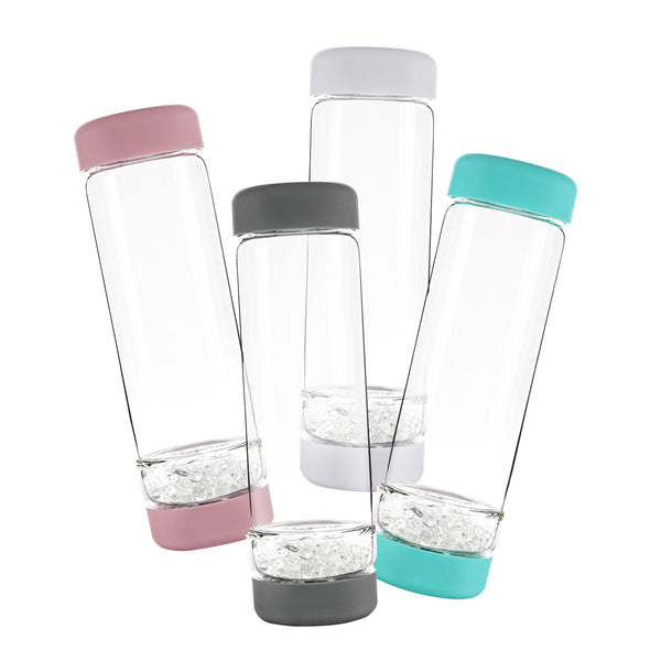 VitaJuwel inu! CRYSTAL | The Original DIY Crystal Water Bottle with Clear Quartz