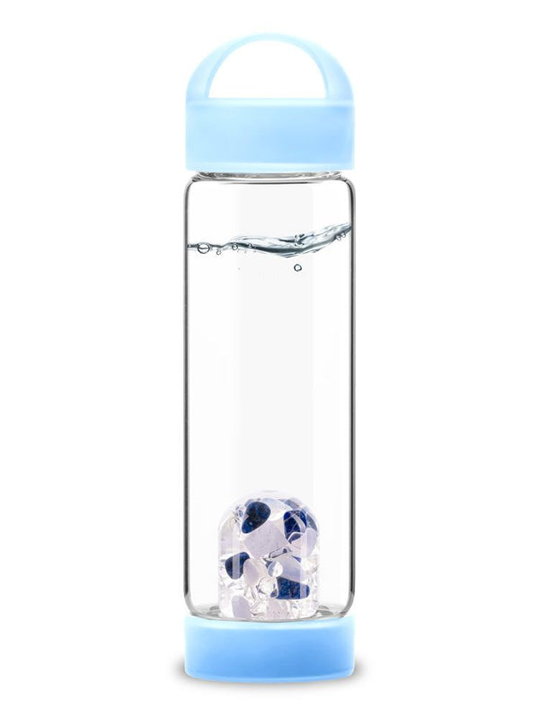 VitaJuwel LOOP Protective Caps | Stylish Silicone Top & Bottom Cover for ViA Crystal Water Bottles