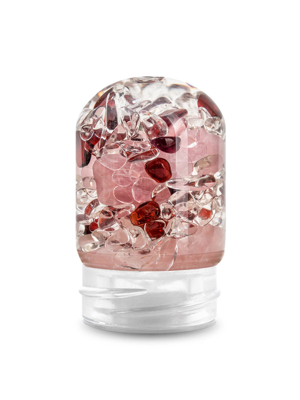 VitaJuwel ViA LOVE | Crystal Water Insert with Rose Quartz, Garnet & Clear Quartz for Harmony, Affection & Affection